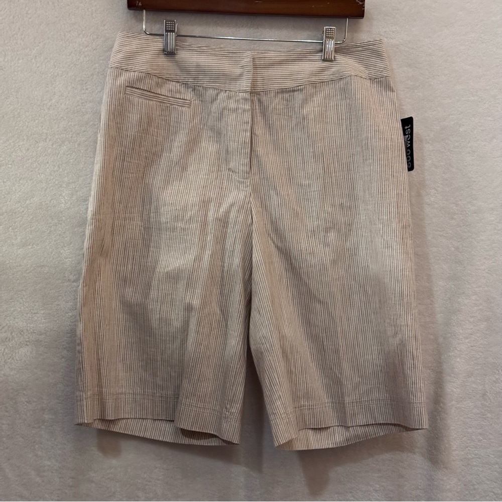 NEW 600 west connection Dune Stripe Shorts FLAX size 10
